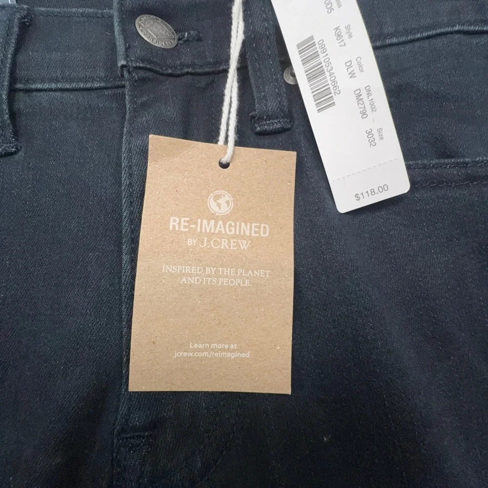 J.Crew 484 Slim Fit Jeans Mens 30x32 Blue Stretch Denim Tapered Leg Casual NEW